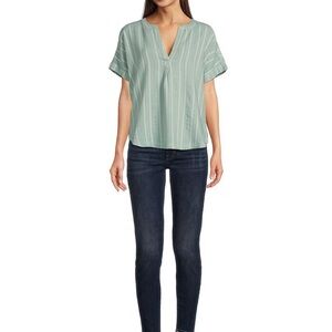 Lucky Brand
Authentic Straight Leg Mid Rise 5-Pocket Jeans